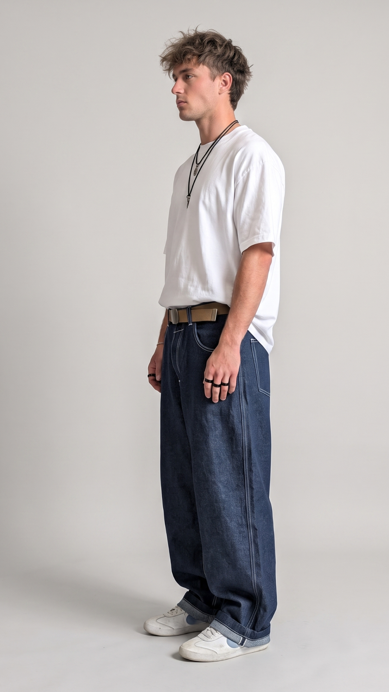 BAGGY RAW DENIM Alternate