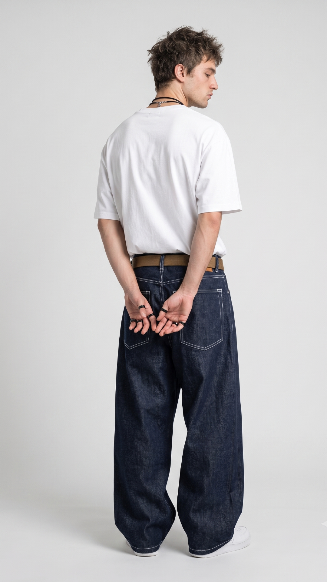 BAGGY RAW DENIM