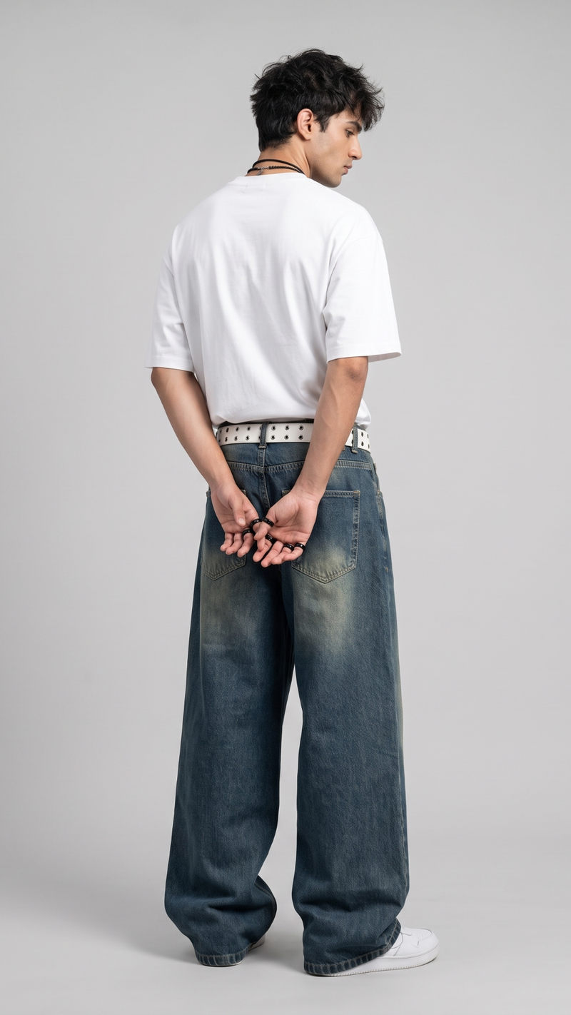 RUSTY FADE WIDELEG-UNISEX Alternate
