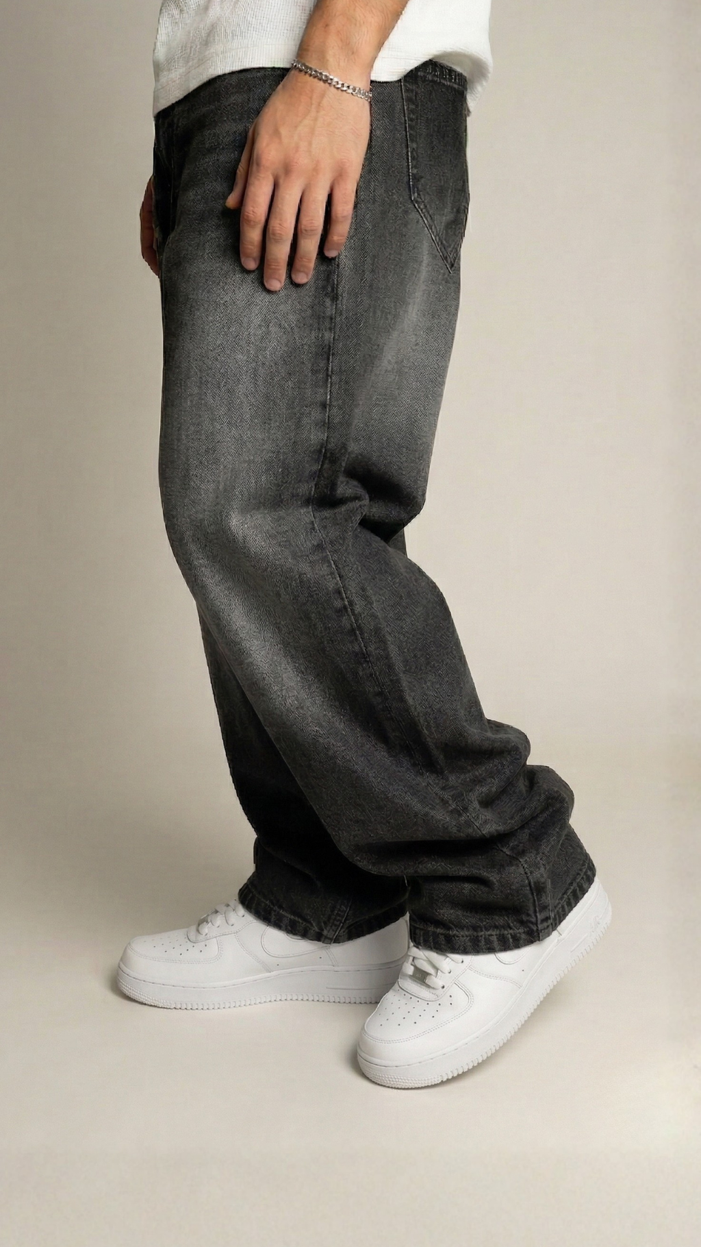 KARBN VINTAGE BLCK DENIM