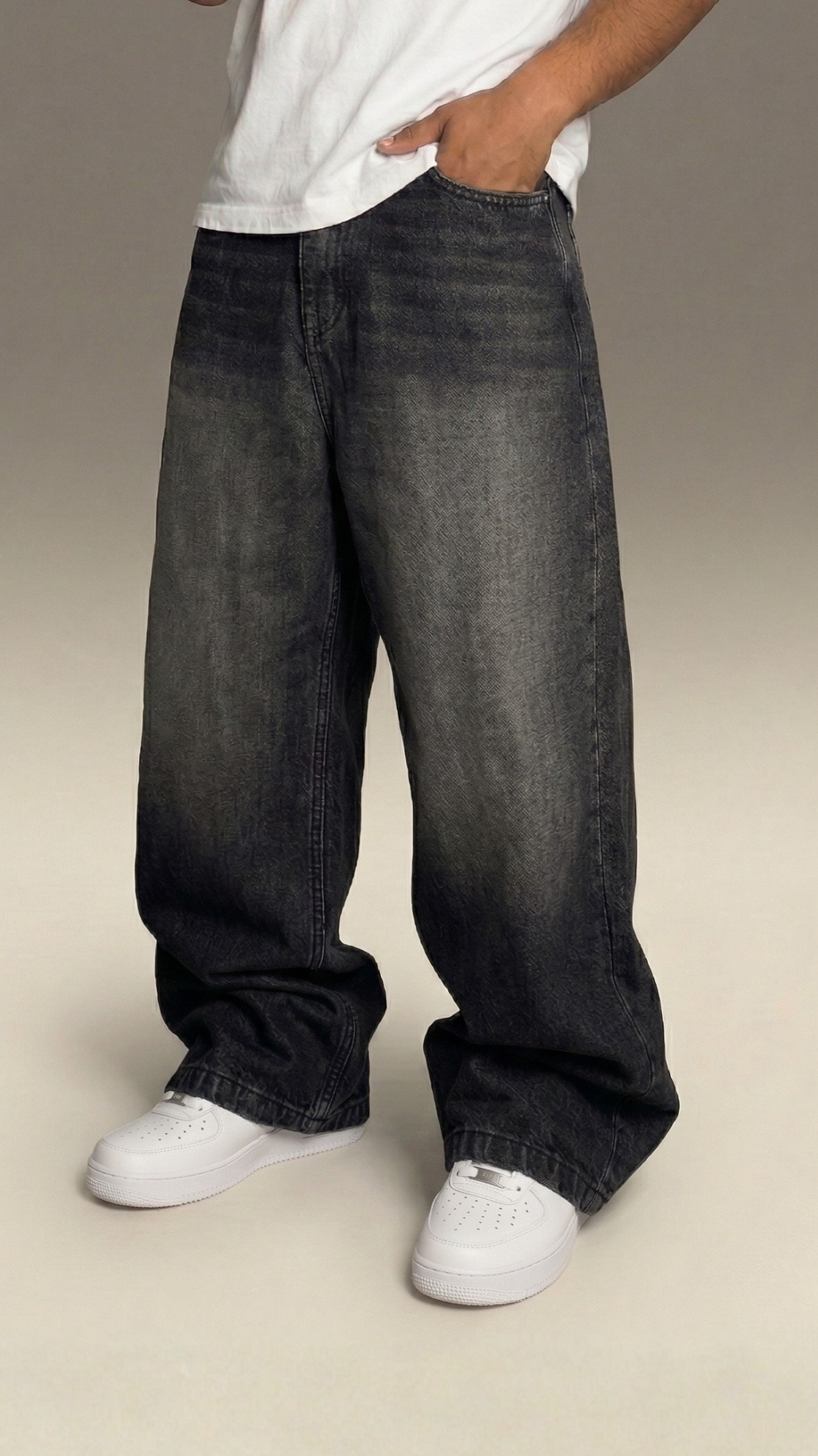 KARBN VINTAGE BLCK DENIM